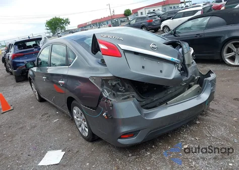 2018 Nissan Sentra S из США, поврежденный, VIN 3N1AB7APXJY338583